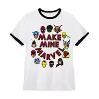 Marvel Comics Ringer Tee for Adults