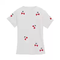 Mickey and Minnie Mouse Icon Cherries T-Shirt for Women