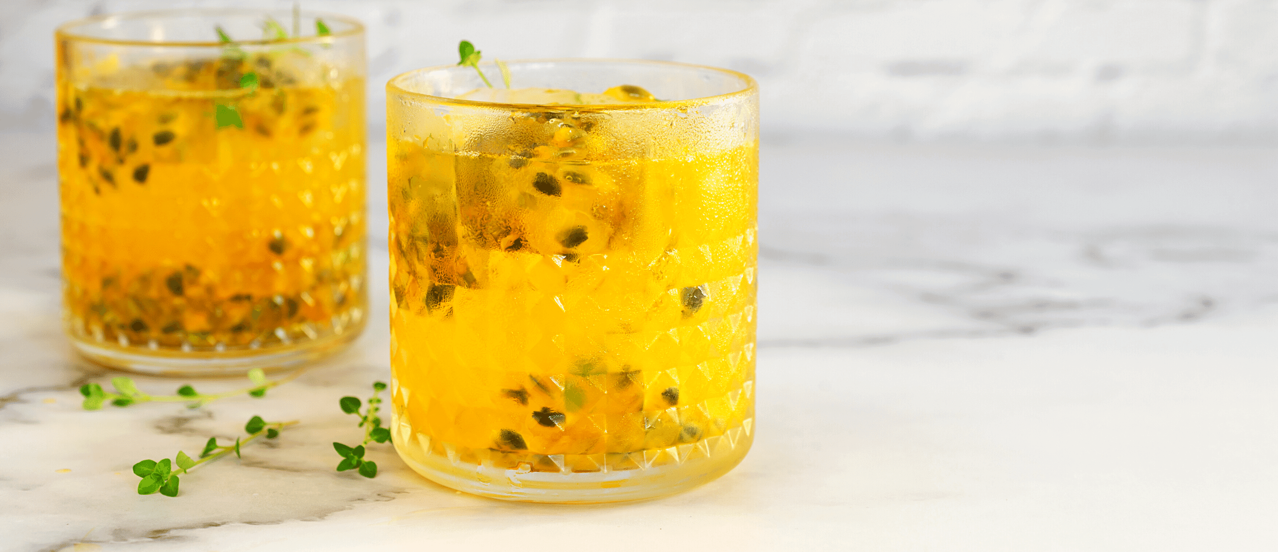 Passion Fruit And Lemon Mojito