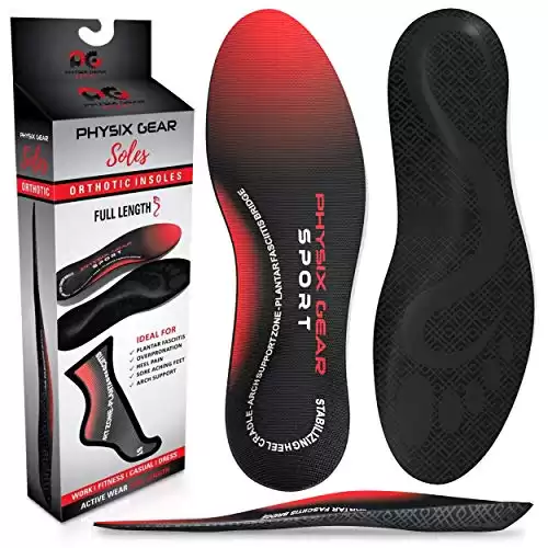 Physix Gear Orthotic Inserts