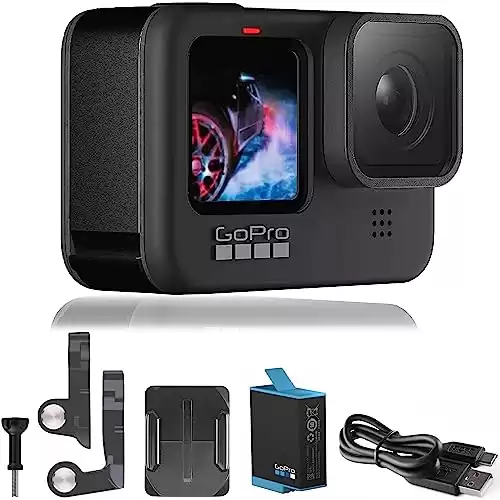 GoPro HERO9 Waterproof Action Camera with Front LCD and Touch Rear Screens