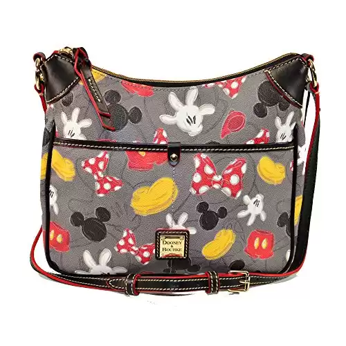 Disney Dooney and Bourke Mickey Mouse Wardrobe Large Crossbody Bag